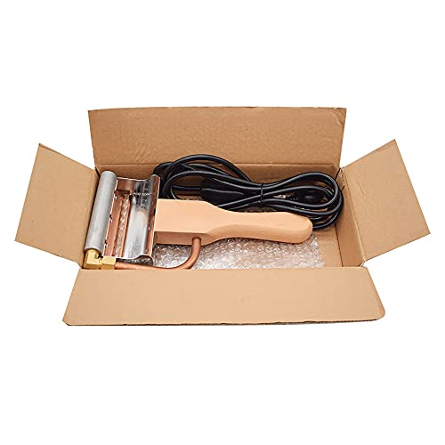 Electric Honey Uncapping Knife – 110V Heated Wax Scraper for Bees | Stainless Steel Blade. For Removing Wax Cappings from Honey Frames. Ergonomic Handle