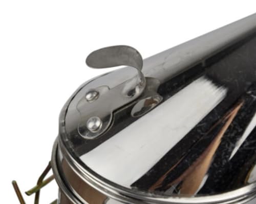 Beehive Smoker, Beekeeping Tools, Starter Package - 1 Smoker + 2 Beehive Tools, Great Beekeeper Gift Package, Beekeeping Smoker, Bee Hive Smoker Stainless Steel with Heat Shield, Bee Hive Smoker.