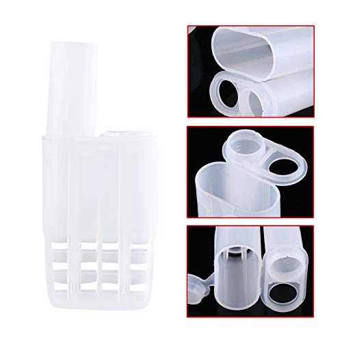 WALFRONT Queen Bee Cages 10pcs Set Plastic Isolator Rearing Cages with Large Opening Secure Clip for Beekeeping Rearing Tools Insectary Box