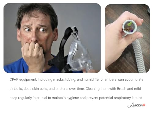 Aveen CPAP Tube and Mask Cleaning Brush, Suitable for All CPAP Hoses and Masks, CPAP Hose Cleaning Brush Kit, Enhance Your CPAP Machine and CPAP mask, CPAP mask Cleaner.