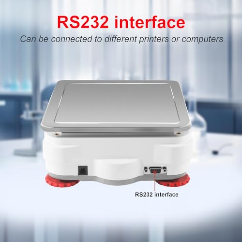 Lab Scale 3200g x 0.01g High Precision Electronic Analytical Balance 0.01g Accuracy Laboratory Balance Digtal Scale Gram Scale Jewelry Scale with 1Kg Calibration Weight - size: 3200g0.01g