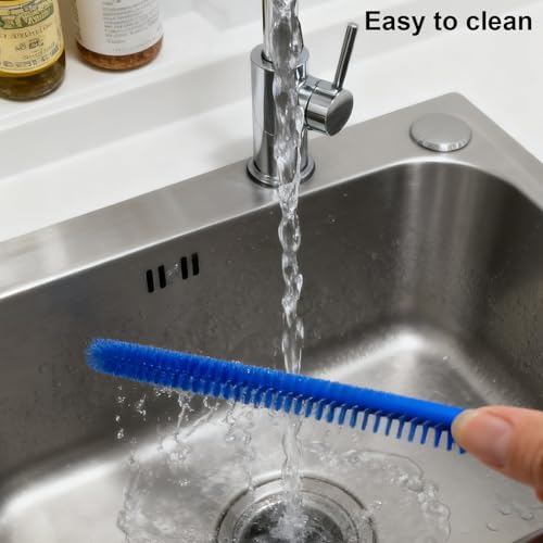 3-Pack Multi-Size 12.6”Long Straw Cleaner Brush for Stanley Cup, Extra Long Reusable Straw Brush for Tumbler, Metal, Silicone, Glass Straws for Baby Bottles, Sippy Cups, Yeti, Pipe Cleaner for Tube