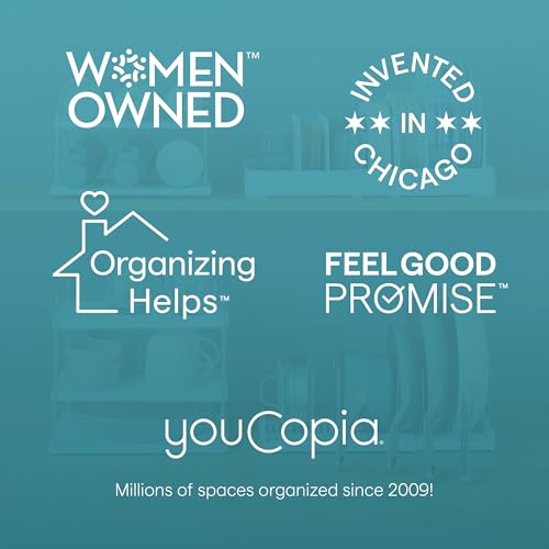 YouCopia UpSpace Cabinet Box Organizer Small, Adjustable Foil Wrap Shelf - size: Small Premium