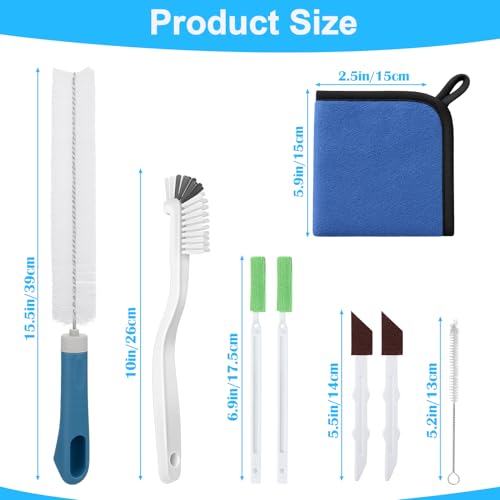 XANGNIER Humidifier Cleaner Brush Kits,8Pcs Humidifier Cleaning Brushes Tools Accessories - color: Multicolor1