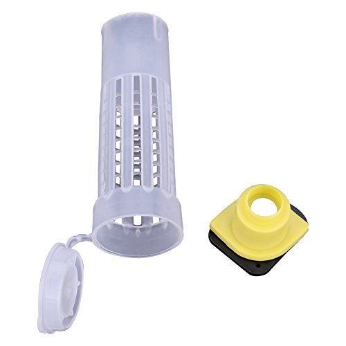 Bee Keeper Kit, Queen Rearing Cup Kit, Bee Queen Rearing Box, Brown Cell Cup, Cell Cup Cover, Bee Cultivating Tool, Plastic Beekeeping Box Cage Set, Beekeeping Grafting Tool Supplies