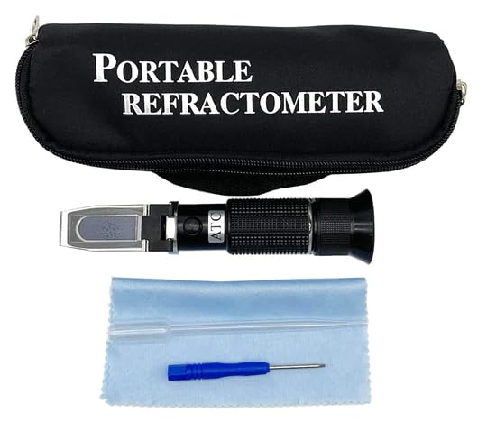 Sper Scientific 300080 Wine Making Refractometer - 0 to 25% with ATC - Alcohol & Sugar Concentration Measurement for Wine, Vodka, Whiskey, and More - size: 1 Pack