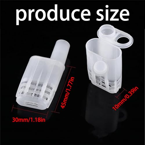 20Pcs Bees Catcher Cages Isolator Clip Queens Protective Cover for Quick Isolation Enduring Protective Cover for Indoor Home Outdoor Breeding Cage Box