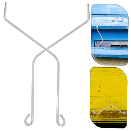 TOYANDONA 10pcs Beehive Frame Spring Clamps Secure Connection Fasteners for Beekeeping Easy Installation Removal Hive Slippage Essential Supplies - size: 15.50X3.50X0.30CM