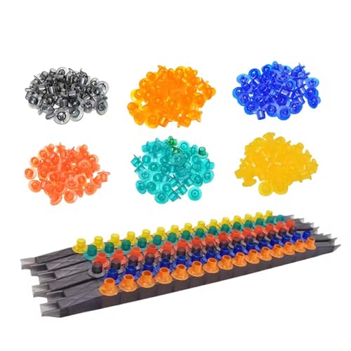 Queen Rearing Kit with 15 Cell Cups & Frame Holder - Color-Coded Plastic Grafting Kit for Beekeeping Supplies
