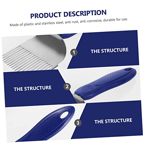 GALPADA Beekeeper Honeycomb Scraper Tool Multi-Functional Honey Shovel and Uncapping Fork for Efficient Honey Harvesting Comfortable Grip for Beginners Professionals