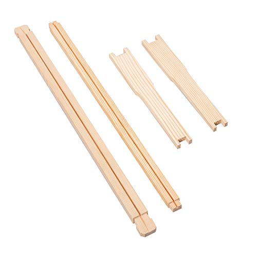 BeeCastle 10 Pack Beehive Frames and Wax Foundations for Deep Brood Bee Hives with Honeycombs Wooden Bee Hive Frames and Beeswax Coated Foundations, 9-1/8-Inch (Yellow) - size: 10-Pack
