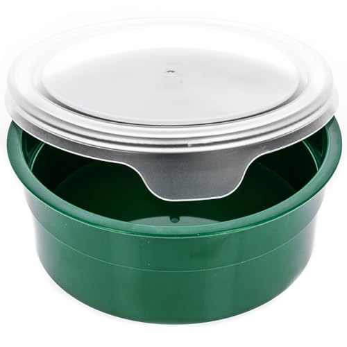 ASR Outdoor Gold Rush Sifting Screen Classifier Container Mini 6 Inch (0 Holes per Square Inch) - size: Container w/ Lid