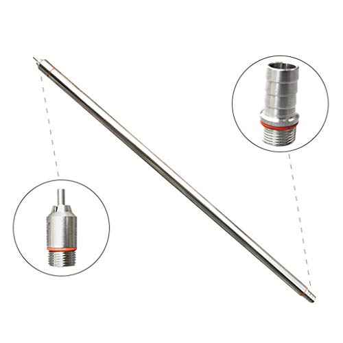 Professional 13.7 Inch Length Spring Loaded Beer Bottle Filler Home Brewing Stainless Steel Wine Beer Bottling