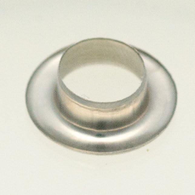 140 Sets 5/16 Inch Sewing Grommets Eyelets Stainless Steel with Washers for Shoes, Bead Cores, Clothes, Leather, Canvas, Banner (8mm Silver) - size: 8mm
