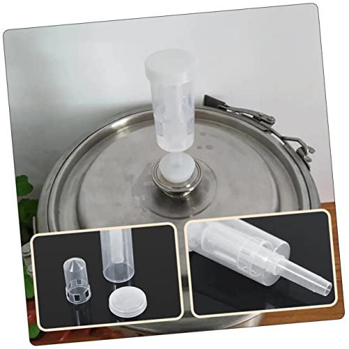 3-Piece Air Release Valves Set for Home Brewing Non-return Silicone Plugs Kitchen Wine Fermentation Accessories for Self-Brewing Beer and Wine