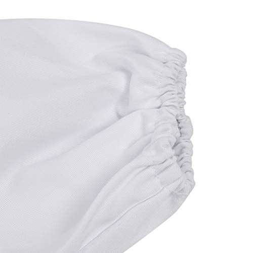 Beekeeping Suit Cotton Beekeeper Suit Kit with Ventilated Hood and Gloves 3 Pockets Full Body Coveralls in L for Backyard Beekeepers Bee Farm Visits and Work (L)