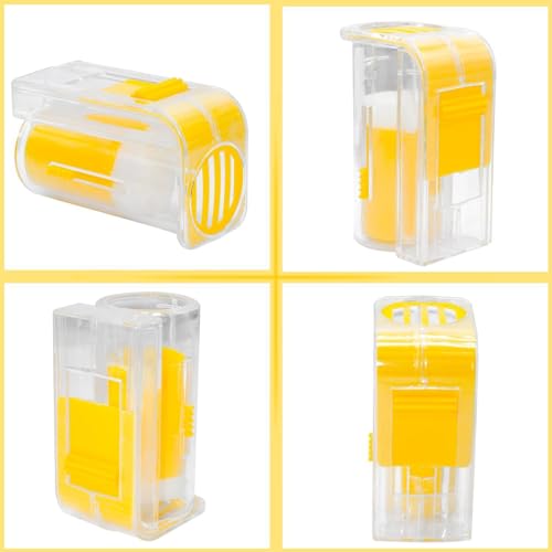 ZffXH 3 Pcs One Handed Queen Bee Marker Queen Bee Cage Catcher Queen Marker Catcher Beekeeping