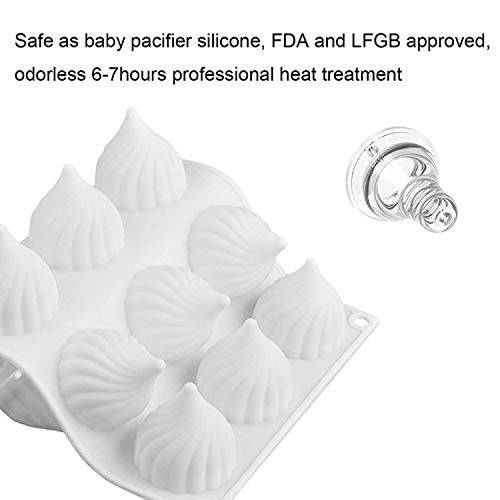 OCPO KITCHEN Russian Tale Silicone Mold for Baking Mousse Cake, Candy, Pastry, Chocolate, Cupcake, Jelly, Pudding, Cake Decoration Mold, 3D Russian Tale Shape (15-Cavity) - style: Russian Tale (15-Cavity)