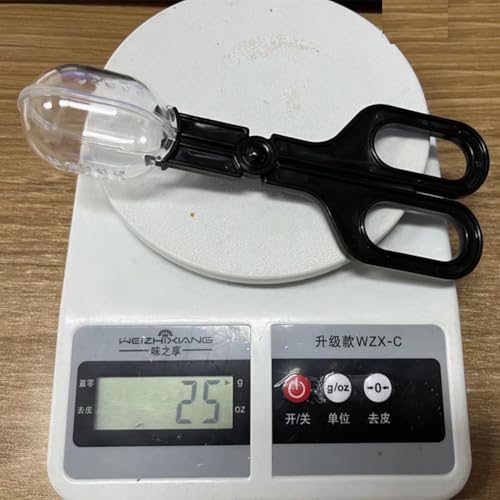 2Pcs Plastic Scissor Design Queen Bee Cage Catcher Clips Transparent Queen Bee Marking Catcher Clips Bee Cage Marker Beekeeping Tools for Beekeepers