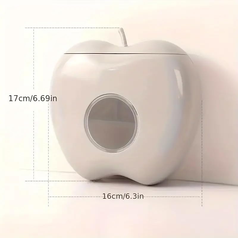 1Pcs Easy-Access Multi-Functional Kitchen Storage Box with Elastic Food Covers - Reusable Plastic Wrap Organizer for Convenience, White - color: White