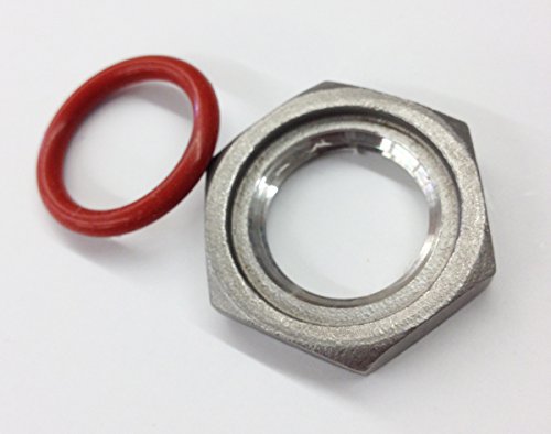 Quick Fit 2 In. Weldless Stainless Steel Thermometer for Home Brewing