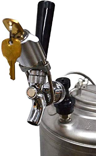 Joywayus Beer Faucet Lock for Homebrewing Wrap Around Draft Beer Lock(Pack of 6) - size: 6 Pack