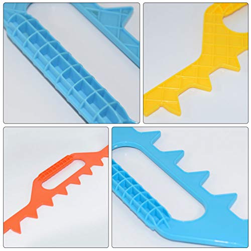 YARDWE 3Pcs Frame Hive Spacer 8 9 10 Beehive Frames Beekeeping Frames Distance Rake Hive Frame for Spacing Bee Frames