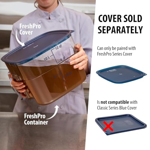 Cambro FreshPro Clear Food Container 12QT