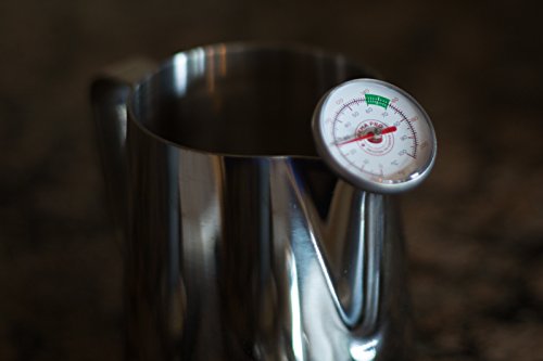 CREMA PRO Milk Thermometer - Make The Perfect Coffee or Espresso - Coffee Accessories - Easy & Quick Clean Up