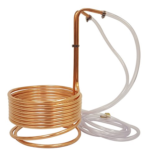 NY Brew Supply Wort Chiller, 3/8" x 25', Copper - size: 25', style: COPPER