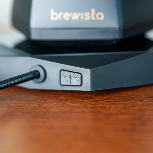 Brewista X Series Electric Gooseneck Kettle, Stainless Steel Water Boiler, Precise Digital Temperature Control, Fast Boiling, Keep Warm, Auto Shut-Off for Pour-Over Coffee & Tea, Home, 0.8L, Black - color: Black