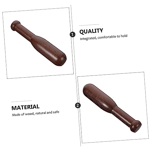 Garneck 1pc Wooden Pestle Sauerkraut Pounder - Hardwood Muddler Tool for Crushing - Grinding and Mashing Garlic Avocado and Spices 195cm Long Artisan Kitchen Essential