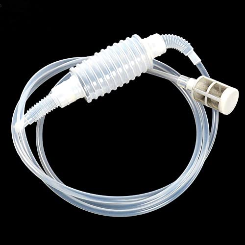 Syphon Tube for Brewing, Homemade Brew Syphon Tube Pipe Hose Wine Beer Making Tool Kit For Home Brew Wine Beer Making Siphon Filter Plastic Soft Tube - 6.6 ft/2 meters (White)