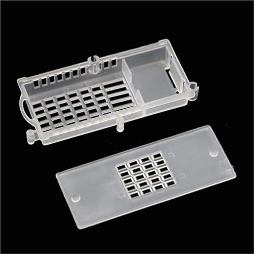 Queen Bee Cage 30Pcs Queen Bee Transport Cages Beekeeping Equipment House Beehive White Transparent Cage for Beekeeping Supplies