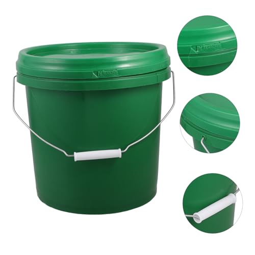 SHOWERORO 10l Wine Making Fermenter Bucket Home Brew Fermenting Pail with Airtight Lid and Handle
