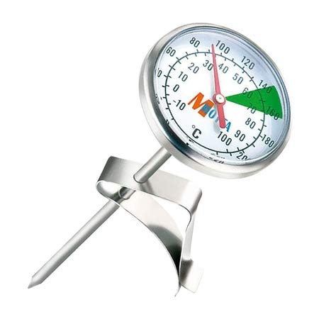 Metallurgica Motta Stainless Steel Milk Frothing Thermometer
