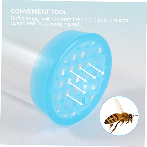 2pcs Marker Bottle Beekeeping Tools Beekeeper Supplies Bee Queen Clip Marking Random Color