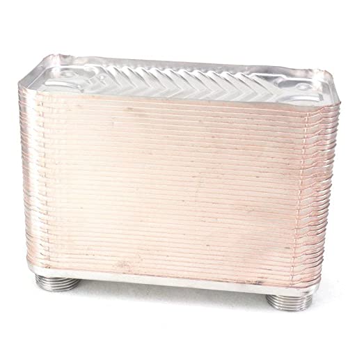 38 Plates Wort Chiller Cooler Heat Exchanger SUS 304 Stainless Steel Home Brew Beer Wine Making Wort Chiller 1.6Mpa
