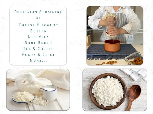 MDS, 100 Yard Cheesecloth Natural Unbleached 100% Cotton Ultra Fine Grade 50, 48” Wide (1200 Sq Feet) For Cooking, Cheese making, Basting, Canning, Straining, Steaming, Cleaning Multipurpose fabric - size: 100 Yard