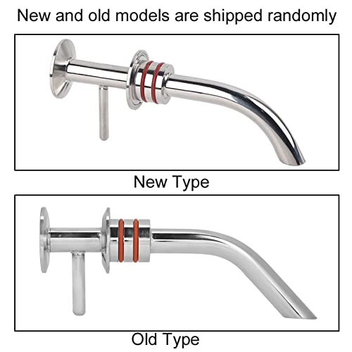 Stainless Steel Racking Arm Fermenter Accessory Conical Fermentation Tank Fittings Durable 304 Smooth Surface Double Seal for Home Brewing Conical Fermentation Tanks