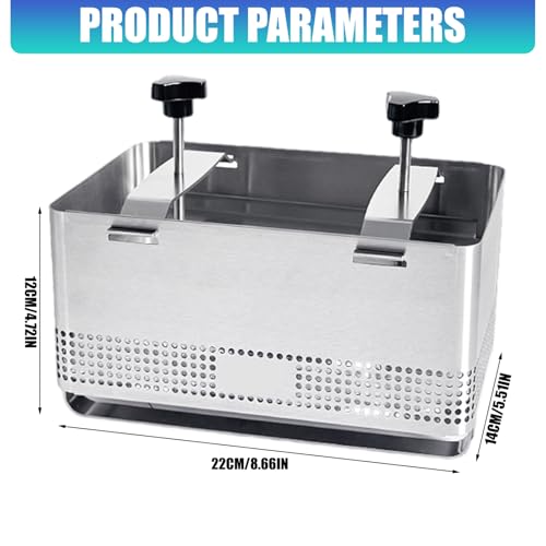 Professional Press Stainless Steel 304 Heavy Duty Maker and Paneer Reinforced Cheese for Cheese Making & Veggie Dehydrator