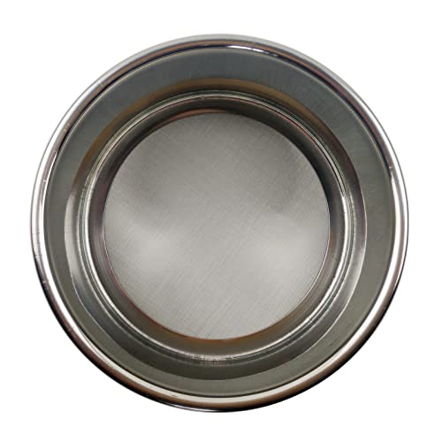 LABALPHA 325 Mesh Lab Sieves, Test Sieve #325 Mesh, 4'' Diameter, 304 Stainless Steel Wire Cloth (0.045mm) - size: 325 mesh (0.045mm)