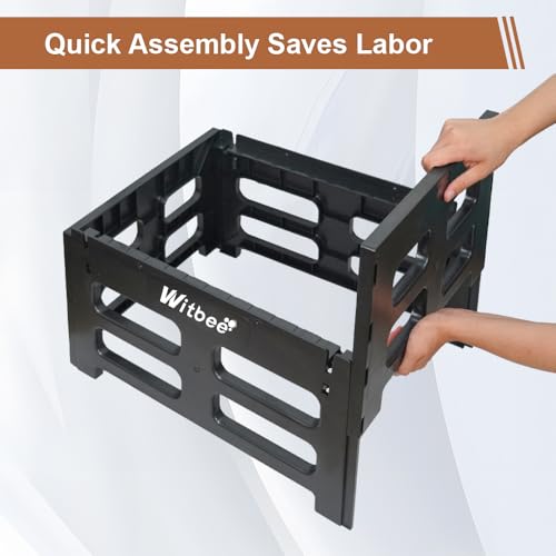 witbee 2 Pack Plastic Beehive Stand for 10 Frame Langstroth Hives, Beekeeping Hive Support Rest with Frame Holder Bee Keeper Hive Stand - size: 2 PACK