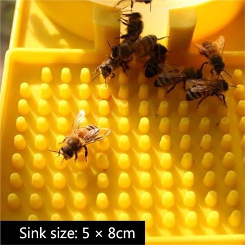 2PCS Bee Feeder Drinking Water Waterer Beekeeping Honey Feeders Watering Bees Tools Supplies Feeding Drinker
