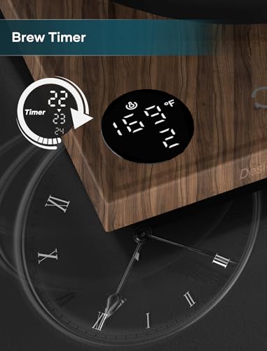 INTASTING Electric Kettle, Gooseneck Electric Kettle, ±1℉ Precise Temperature Control, Stainless Steel Interior, Quick Heating for Pour Over Coffee, Tea & Boiling Water, 0.9L (Onyx Black) - color: Onyx Black