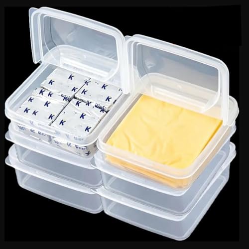 Fruit Cheese Box Frozen Meat Boxs Food Grade Refrigerator Freezer Storage Special Small Spare Food Fresh-Keeping Container
