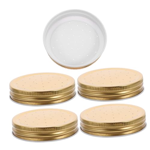 Totority 5pcs Bee Water Feeder Beekeeping Supplies Beehive Lid Bee Hive Entrance Reducer Watering Station for Honey Feeding Enhancer