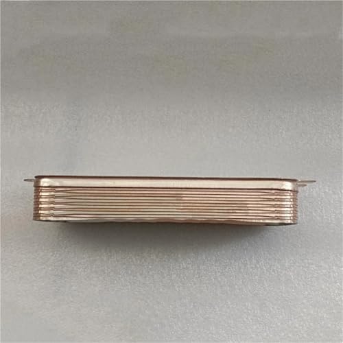 12 Plate Heat Exchanger Beer Wort Chiller Cooler 304 Stainless Steel for Cooling Counterflow Chiller Water Heating
