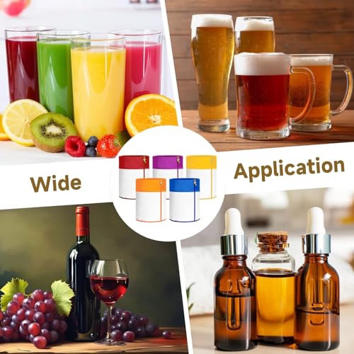 5 Gallon 5 Pcs Reusable Bags, Strainer Mesh Filter 25 to 220 Nylon Fine, with Pressing Screen & Storage DIY Drink Bucket Cold Brew, for
