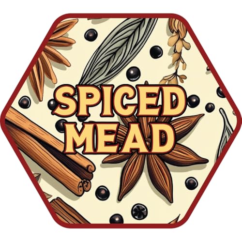 Craft A Brew - Mead Maker’s Choice - Spiced Mead Recipe Kit - Ingredients & Instructions for Mead Fermentation & Backsweetening – With Orange Blossom Honey - Makes 1 Gallon Still Mead - color: Spiced
